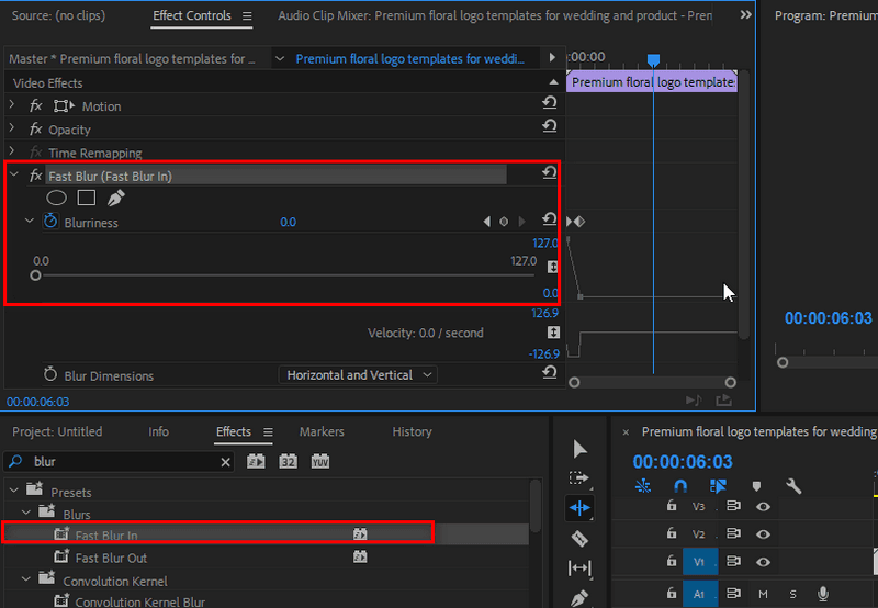 Effect control premiere pro как открыть