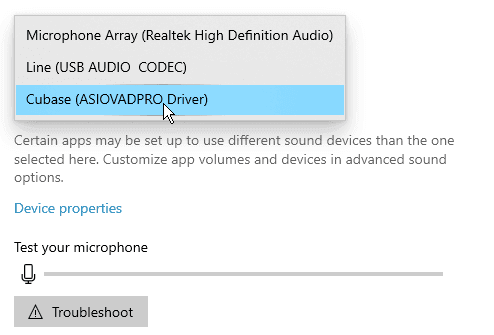 nuendo 5 usb sound card enable