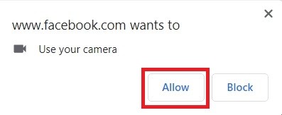 allow use camera