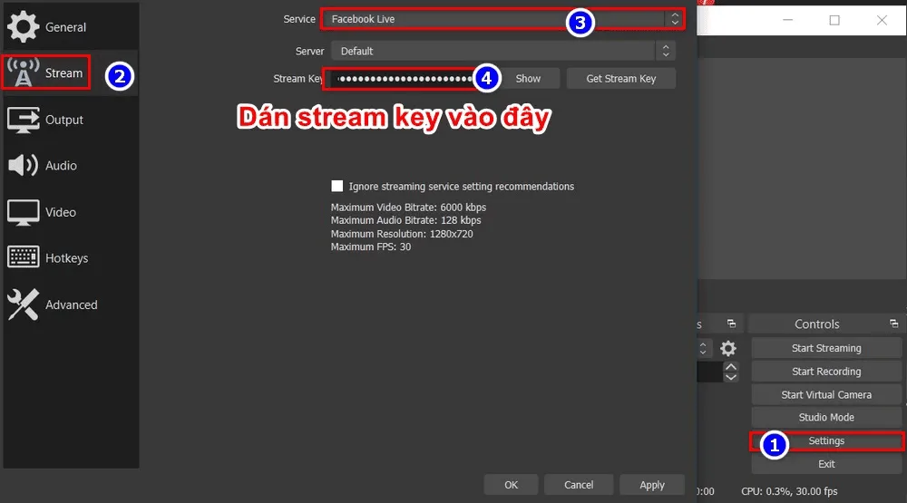 Hướng dẫn livestream Cubase trên máy tính trực tiếp