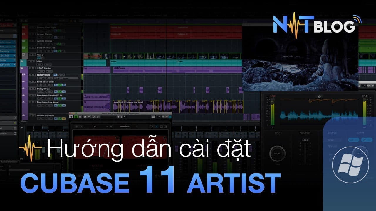 HƯỚng DẪn CÀi ĐẶt Cubase 11 Artist