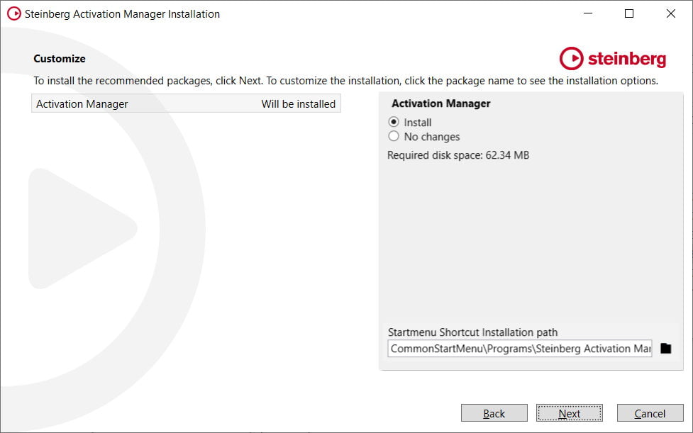 Steinberg Activation Manager Installer Win