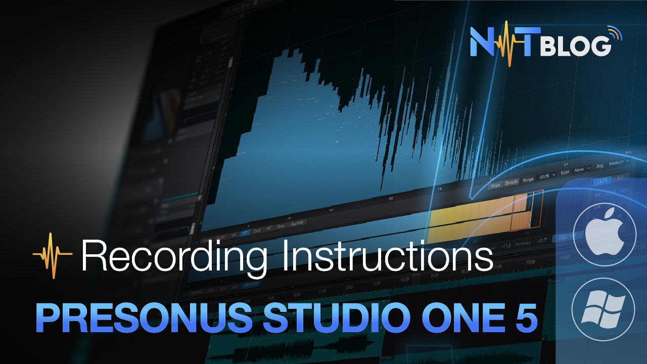 Studio One 5 Thu âm Cơ Bản