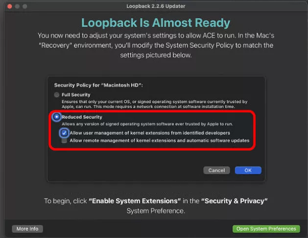 System Security Policy