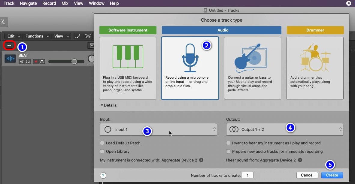 Create Voice Track