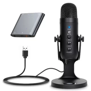 Mu900 Condenser Microphone Studio Recording Usb Microphone For Pc Computer Streaming Video Gaming Podcasting Singing Mic (1)