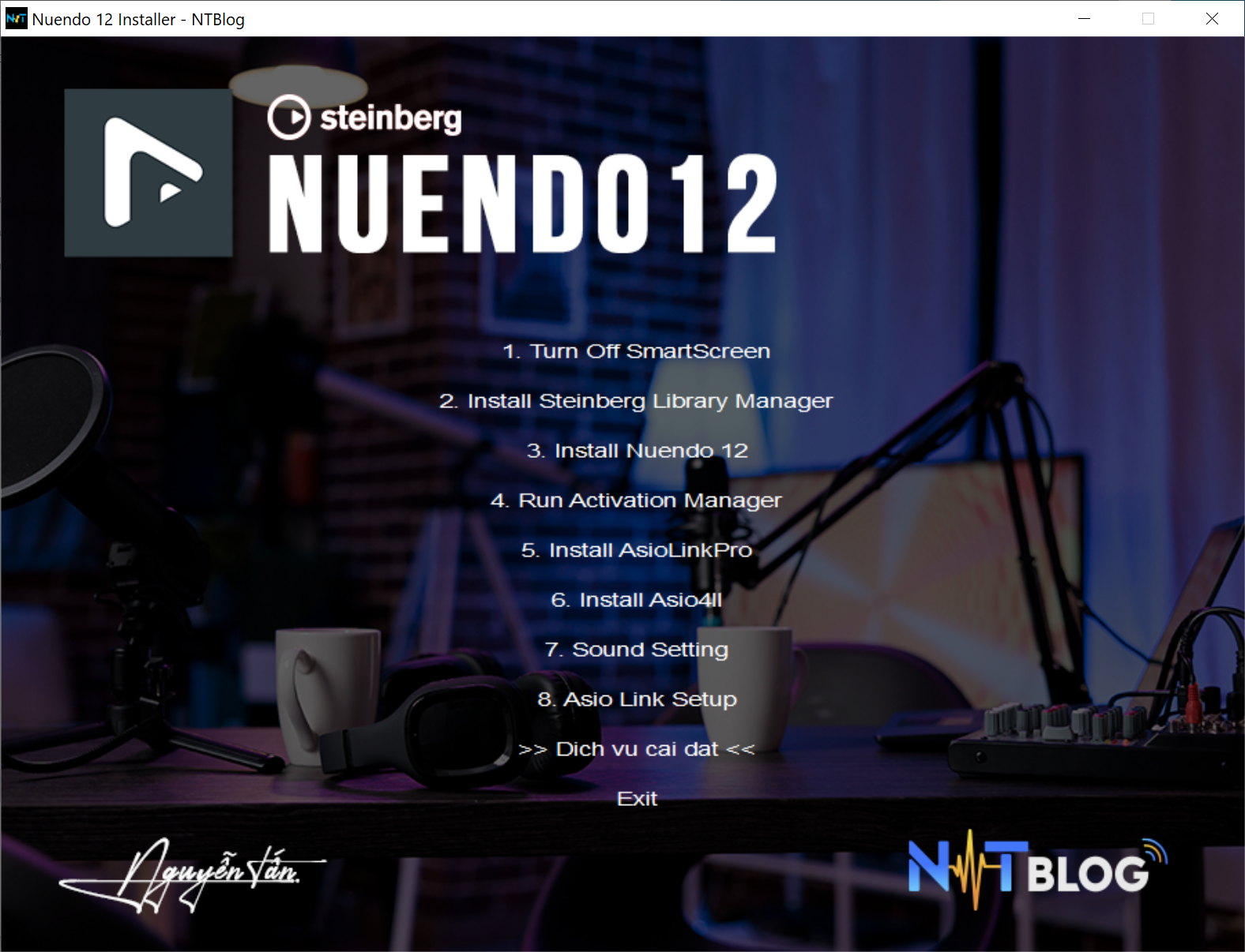 Steinberg Nuendo 12 full active cho Windows và Macbook
