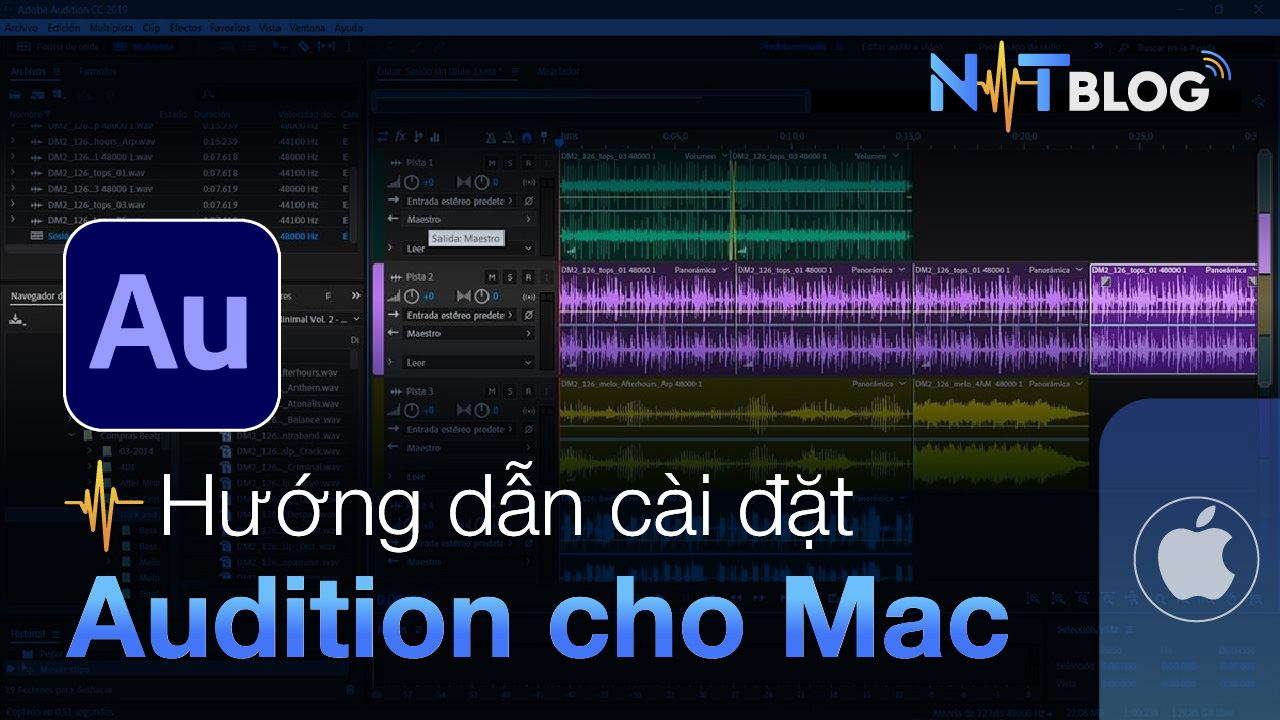 Adobe Audition cho Macbook