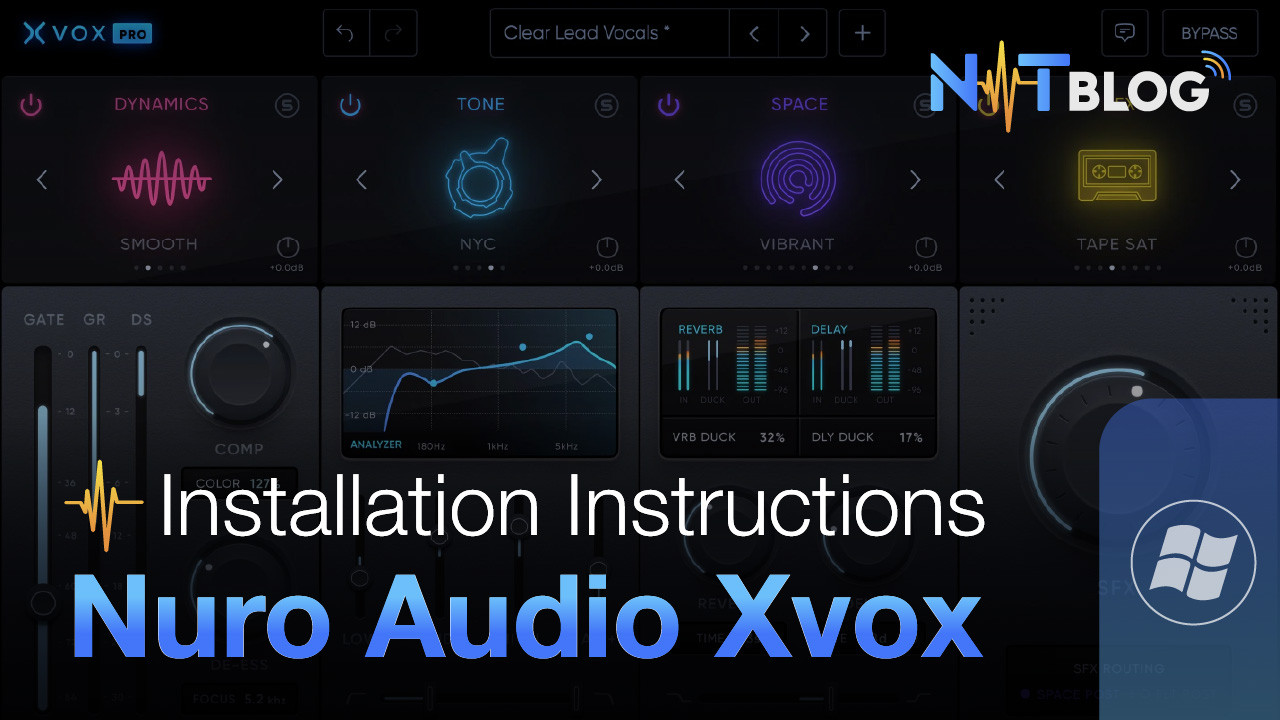 Nuro Audio Xvox 1.1.0 – Professional vocal processing plugin
