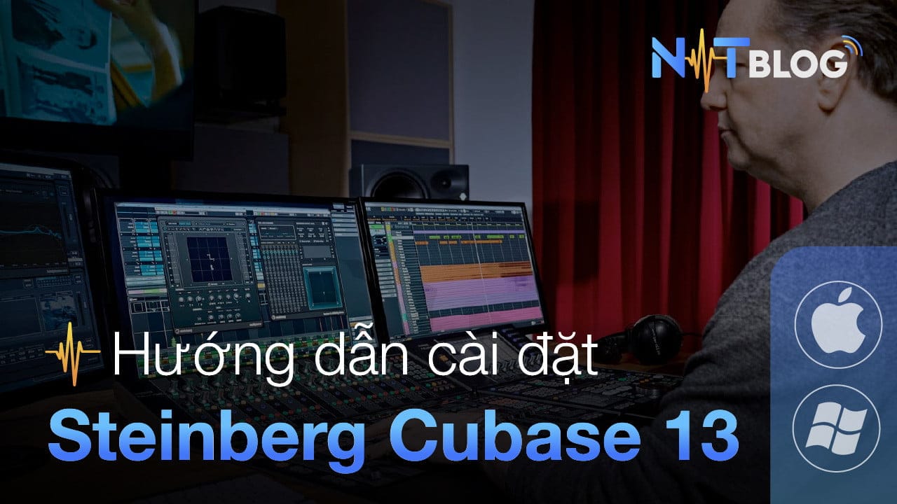 Steinberg Cubase 13 Pro Full Active & hướng dẫn cài đặt chi tiết