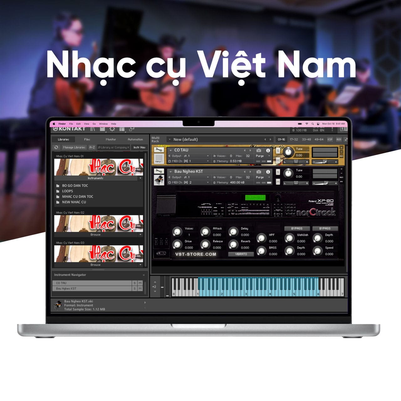 Thư viện nhạc cụ dân tộc VN