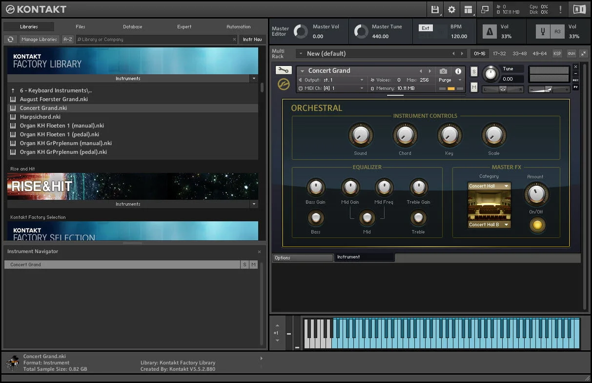 Kontakt Factory Library | Thư viện nhạc cụ Kontakt