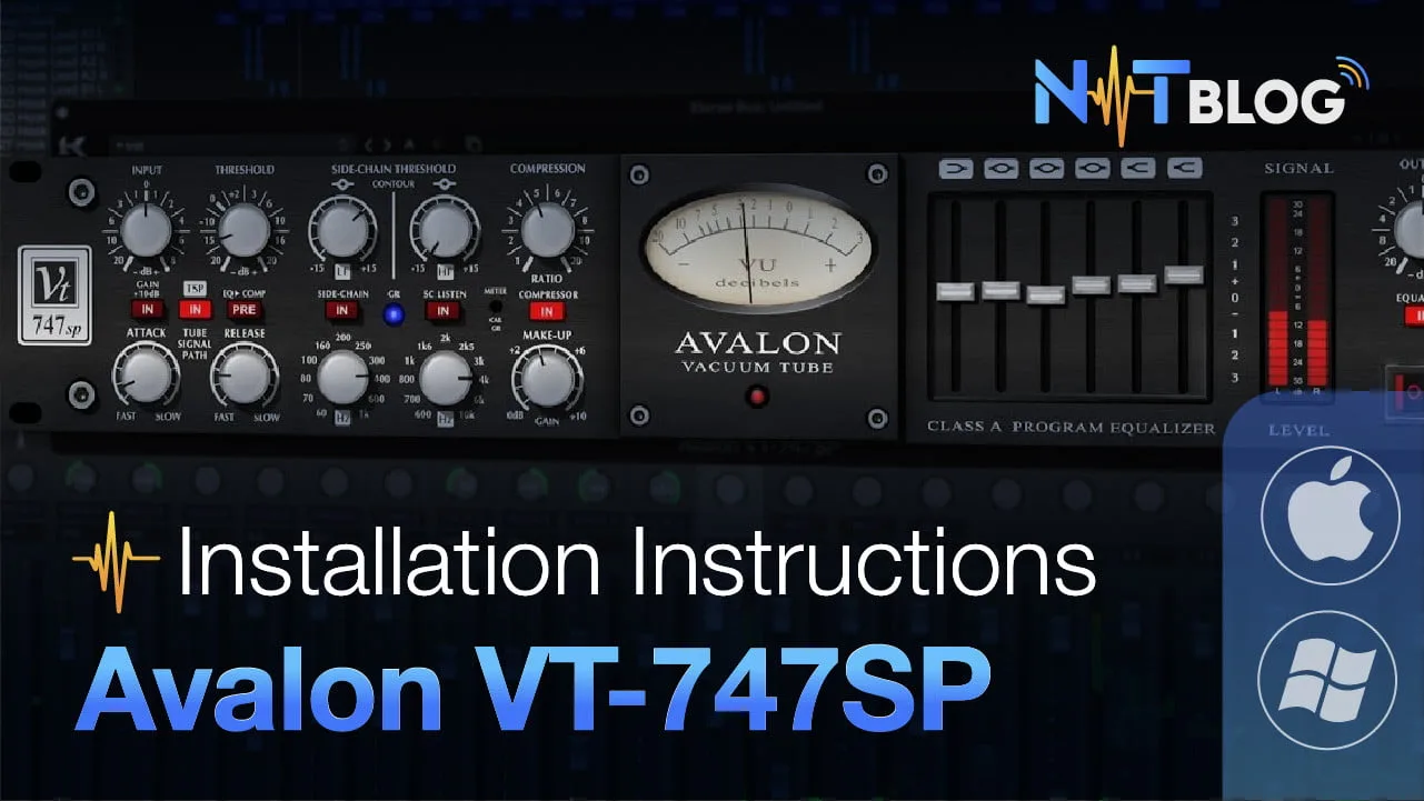 Avalon VT 747SP | Plugin mô phỏng preamp nổi tiếng cùng tên