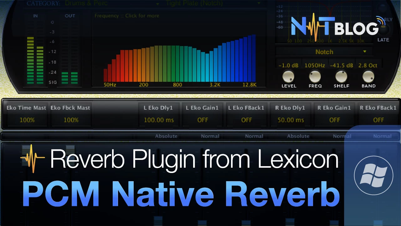 Lexicon PCM Native Reverb | Set of reverberation plugins for vocals
