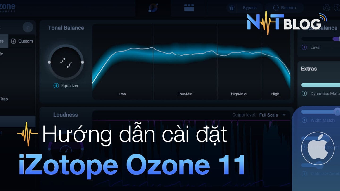 iZotope Ozone 11 cho Macbook bản Full