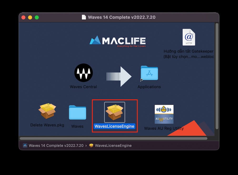 [MacOS] Waves 14 Complete cho Macbook