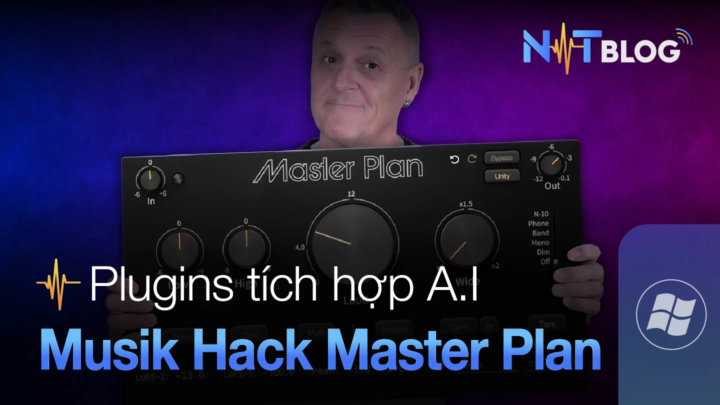 Musik Hack Master Plan | Plugin master sử dụng thuật toán thông minh