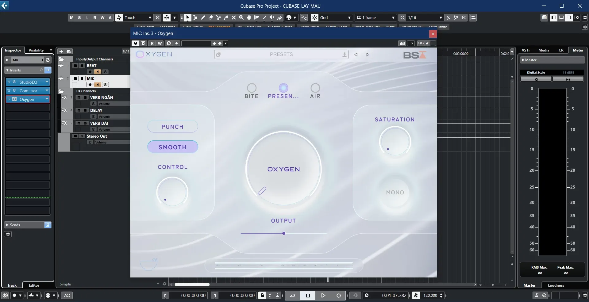 Soundcard Focusrite | Standard setup to install live singing and recording software