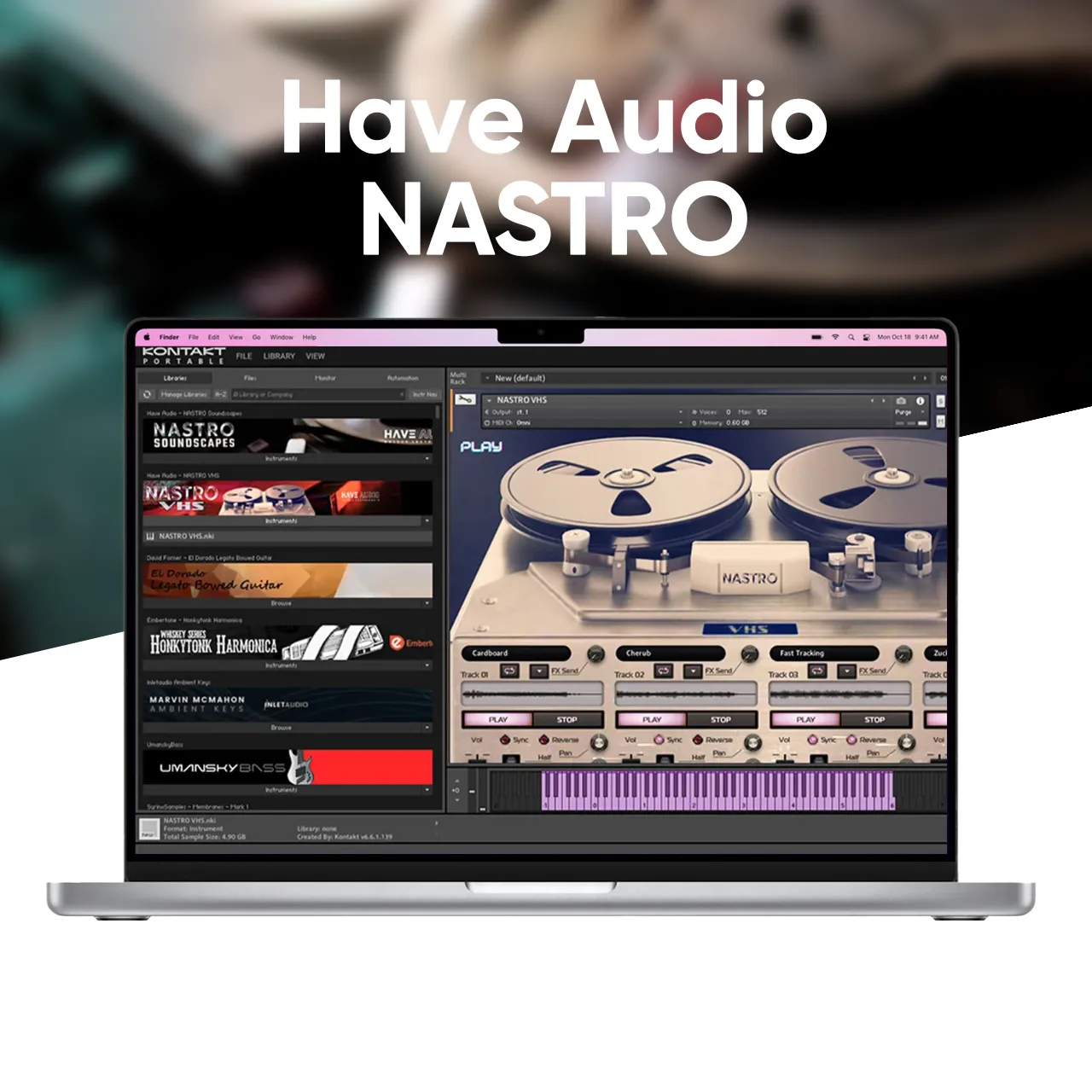 Have Audio NASTRO | Thư viện nhạc cụ Kontakt