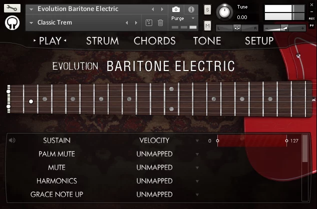 Evolution Baritone Electric :: Orange Tree Samples