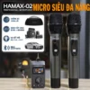 Hamax – Micro Karaoke Bluetooth đa năng không dây tích hợp hiệu ứng vang vọng