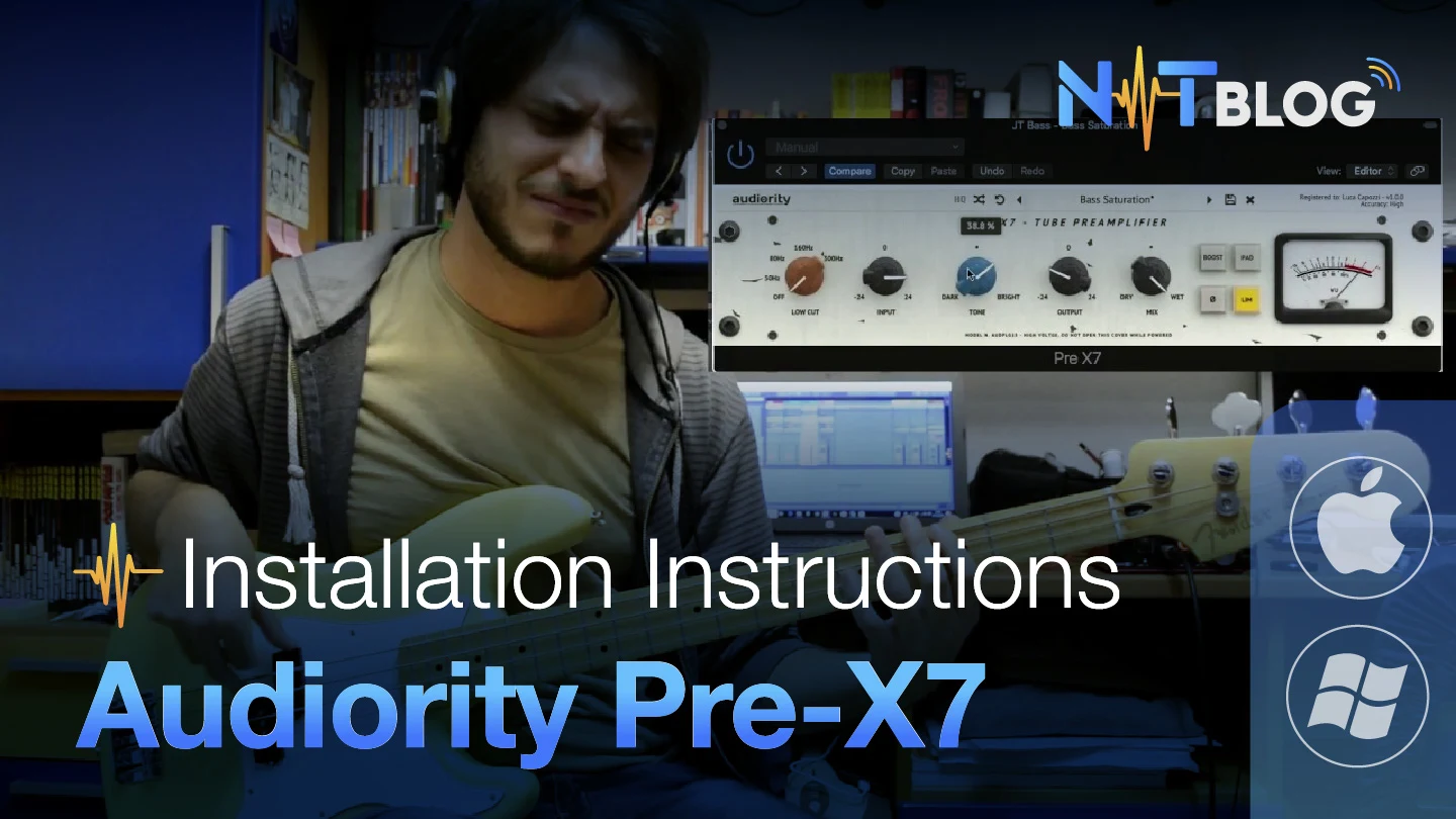 Audiority Pre X7 | Electronic light Preamp emulator plugin