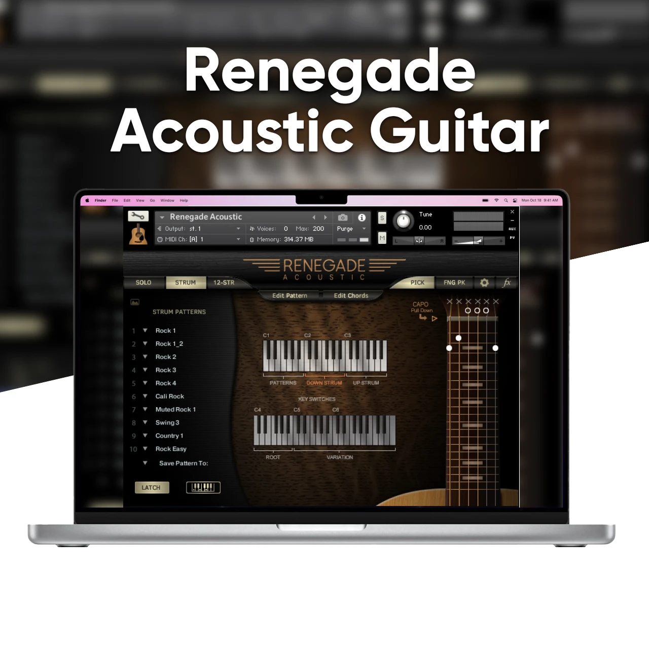 Renegade Acoustic Guitar | Thư viện nhạc cụ Kontakt