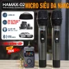 Hamax 02 – Micro Karaoke Bluetooth đa năng không dây tích hợp hiệu ứng vang vọng