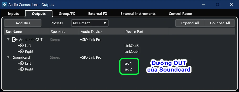 Set up TikTok audio LIVE to sing Cubase without echo