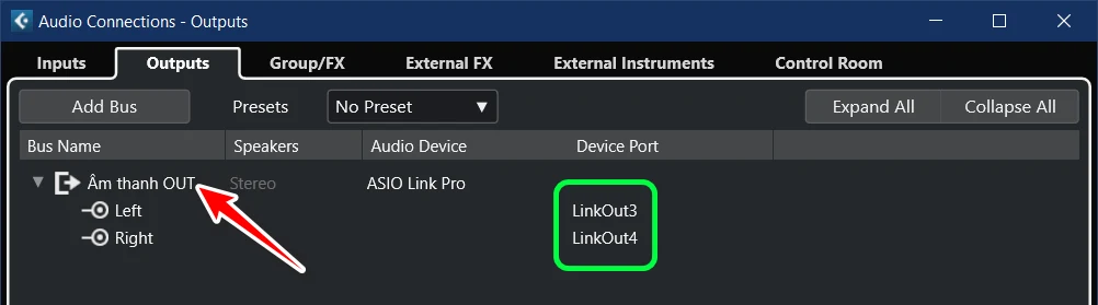 Set up TikTok audio LIVE to sing Cubase without echo