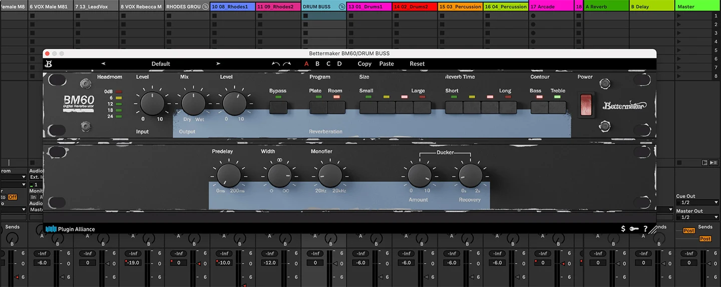 Bettermaker BM60 | Plugin tạo không gian reverb mềm mại siêu hay