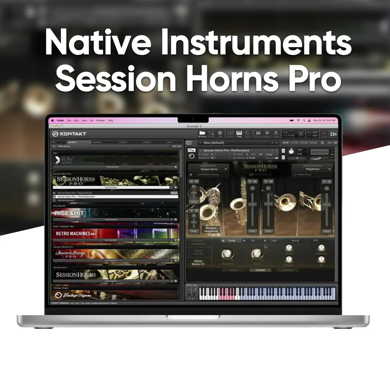 Native Instruments Session Horns Pro | Thư viện nhạc cụ Kontakt