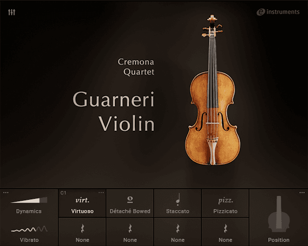 Guarneri Violin | Thư viện nhạc cụ Kontakt