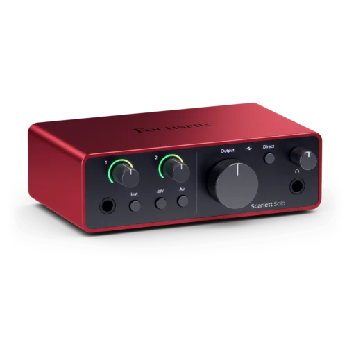 Soundcard Focusrite Scarlett Solo Gen 4th