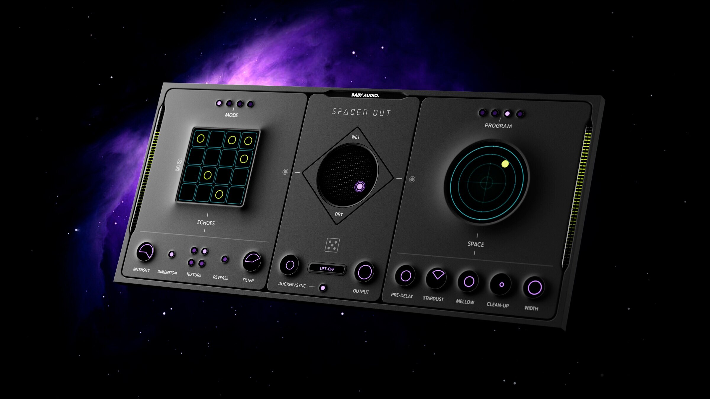 BABY Audio Spaced Out |. Plugin to create Reverd & Delay effects 2 in 1