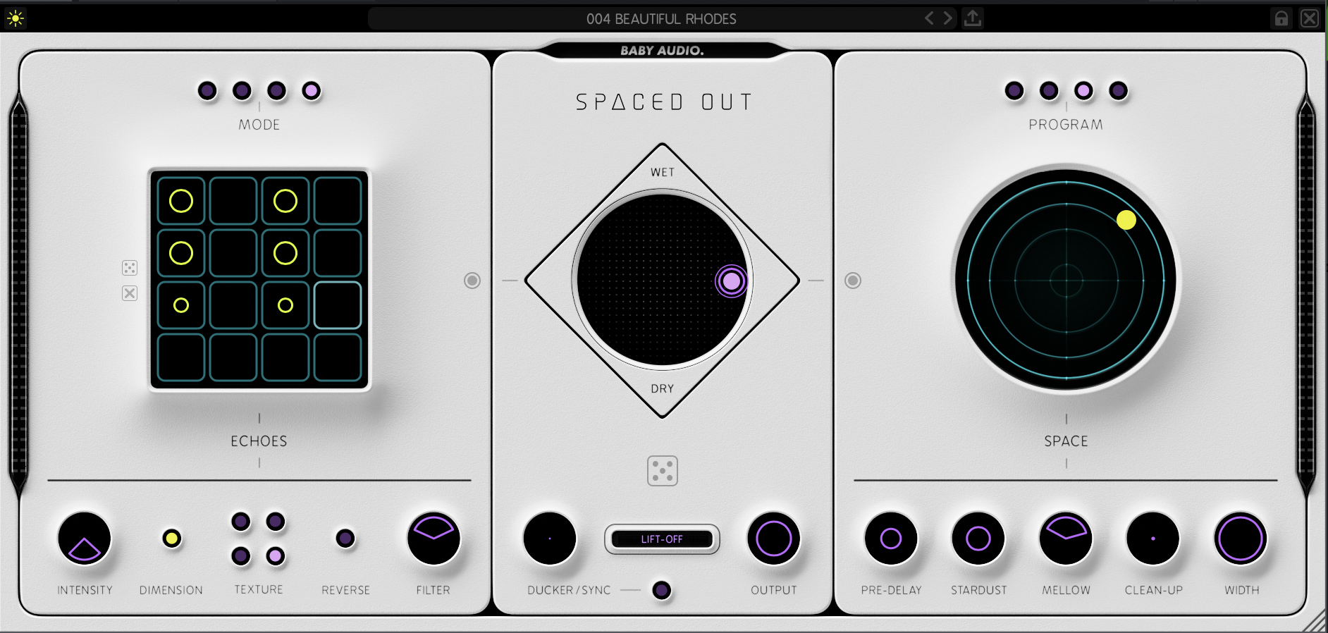 BABY Audio Spaced Out | 2-in-1 Reverd Delay effect plugin