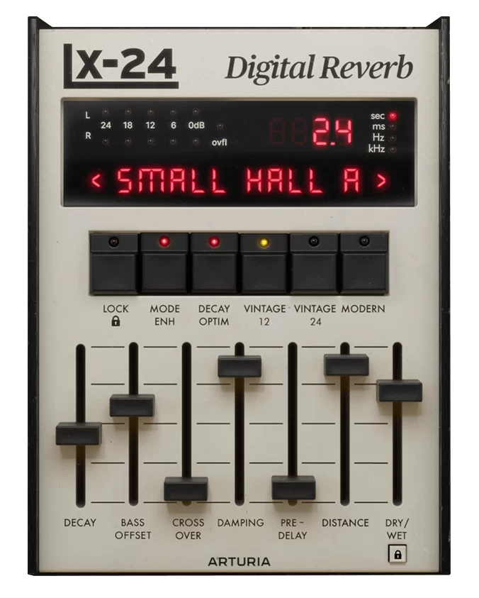 [Arturia LX-24 | Reverb creation plugin for Cubase for live singing or recording